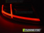 Mobile Preview: Voll LED Lightbar Design Rückleuchten für Audi TT 8J 06-14 schwarz mit dynamischem Blinker
